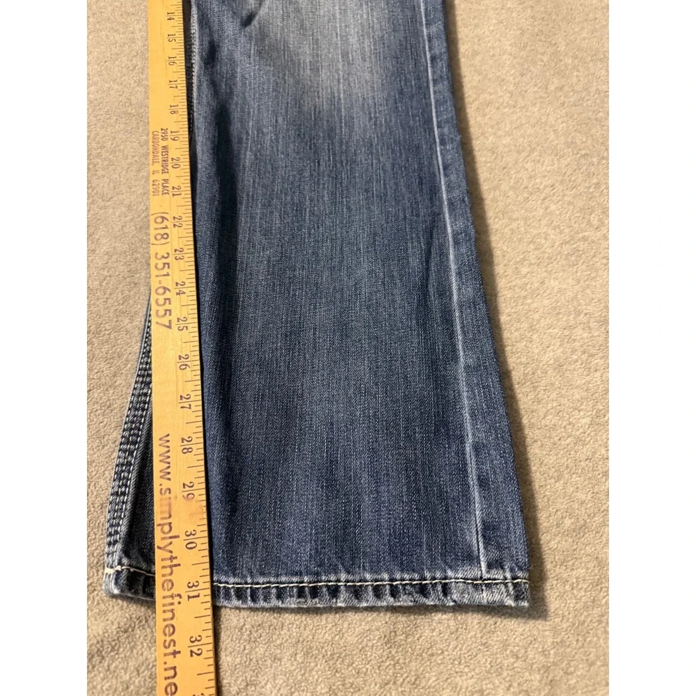 BKE Jake Mens Straight Leg Jeans 34x32 Medium Wash Blue Cotton Denim AB15296